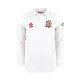 3 Cricket  Senior's Ivory Pro Performance V2 L/S Shirt