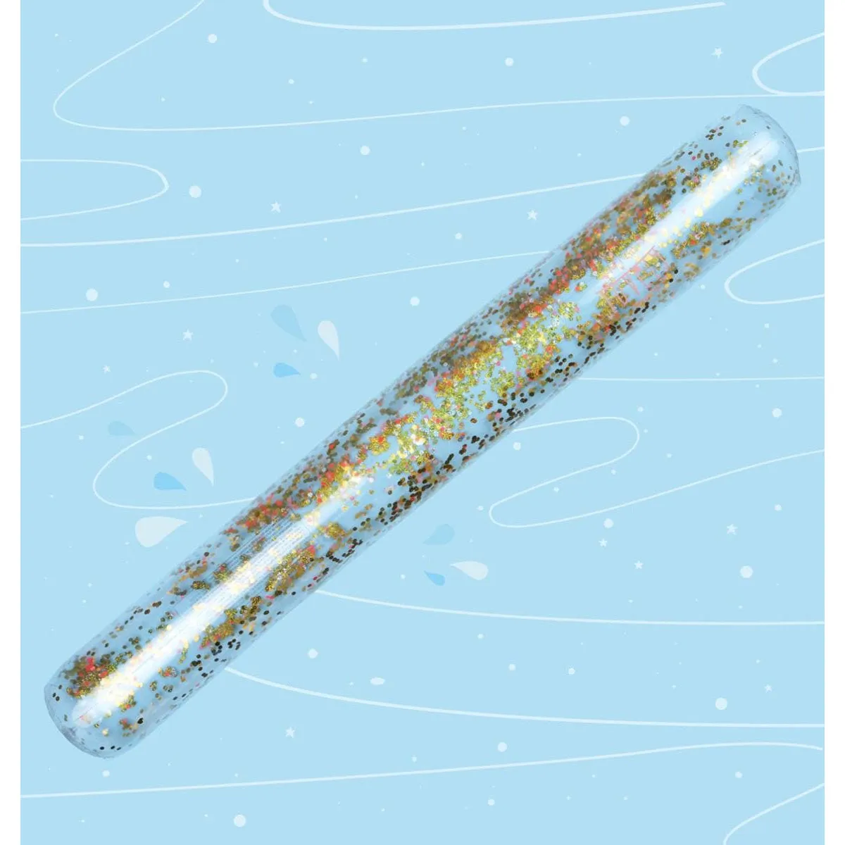 A Little Lovely Company Inflatable Pool Noodle Glitter