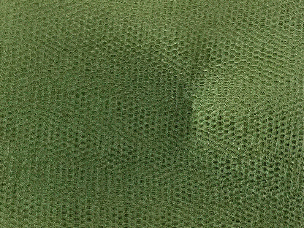 Acid Green Plain Net Fabric