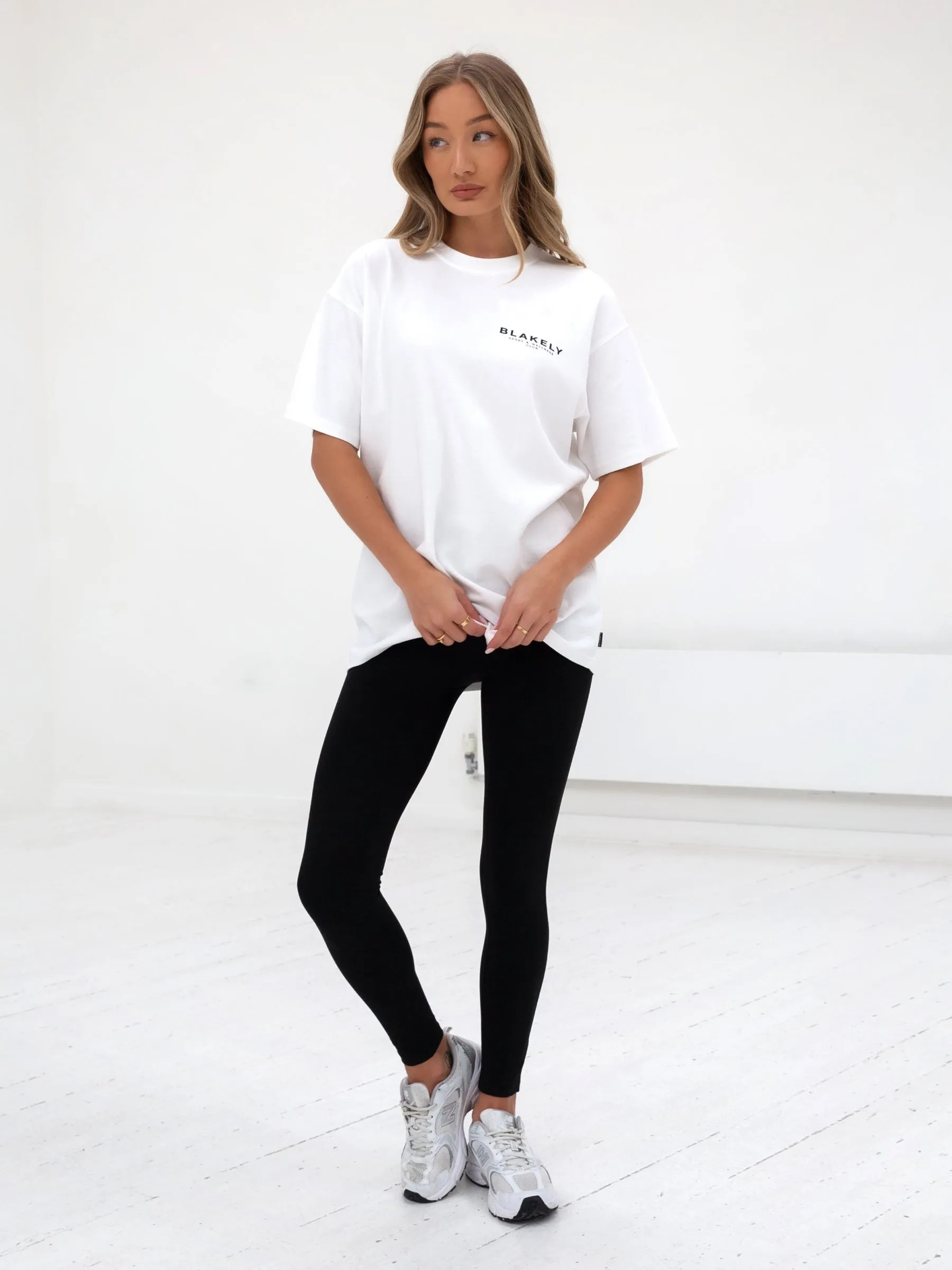 Active Studios Oversized T-Shirt - White