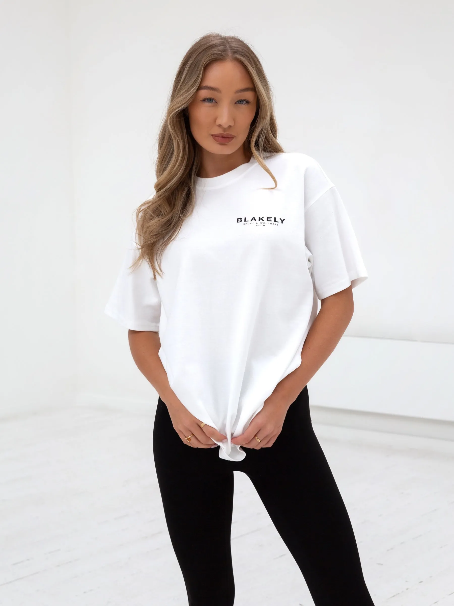 Active Studios Oversized T-Shirt - White