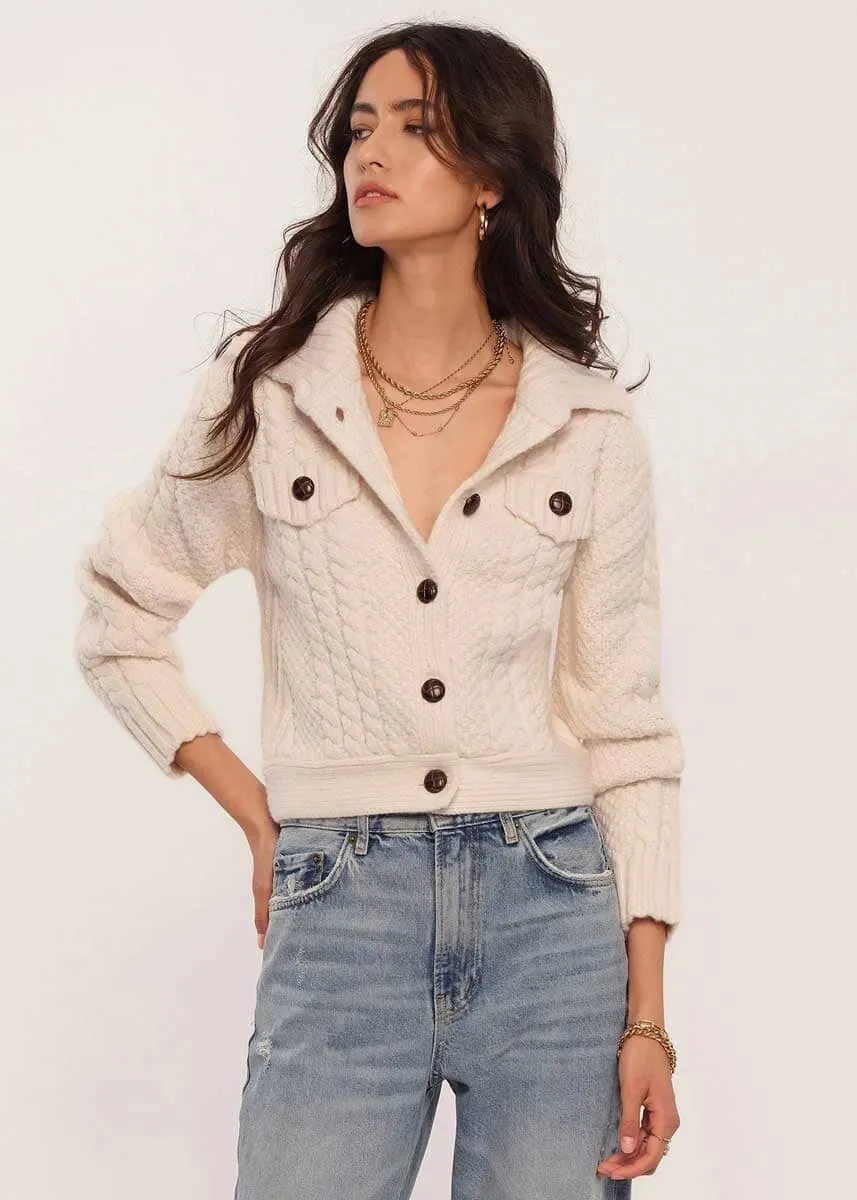 Adalene Cardi - Ivory