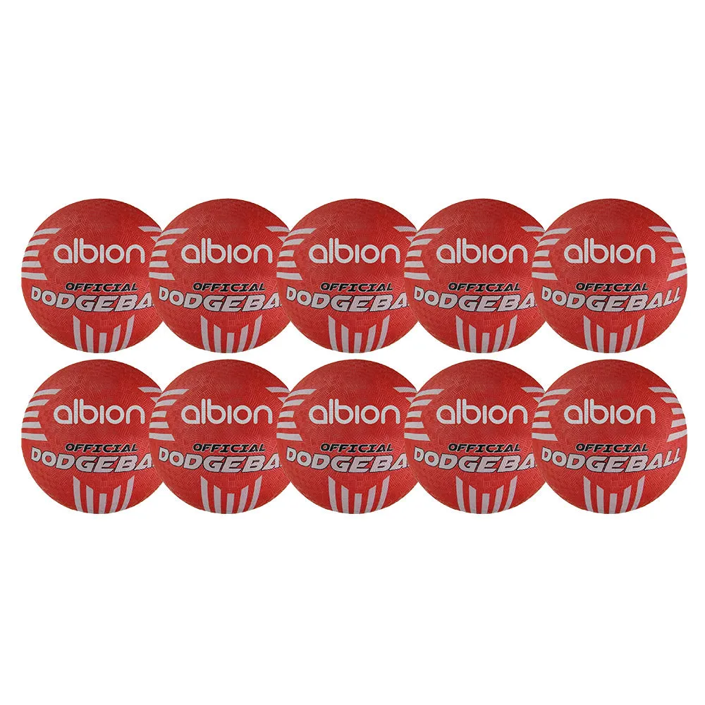 Albion Official Dodgeball 8.5 inch | 10 Pack