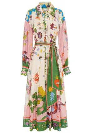 Alemais Seeker Dress - Multi Coloured