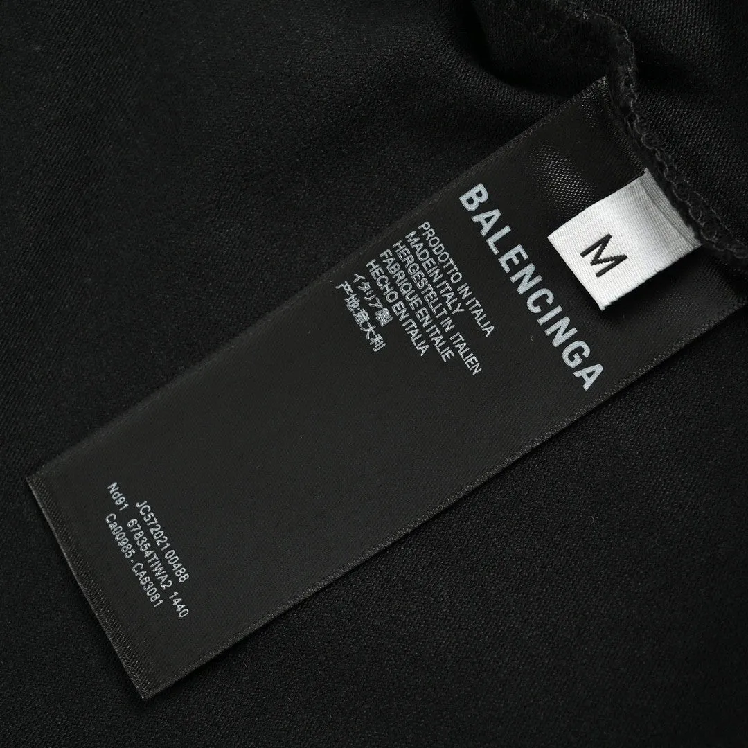 Balenciaga Political Campaign T-Shirt (Black)