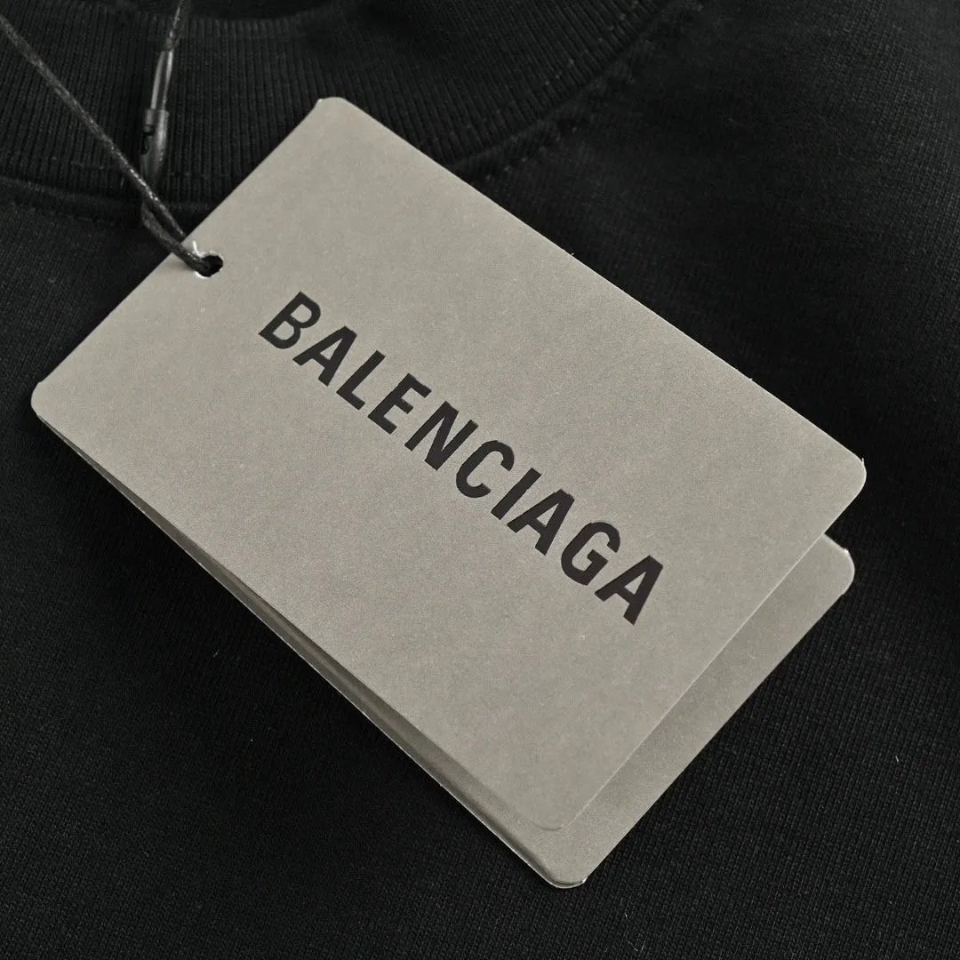 Balenciaga Political Campaign T-Shirt (Black)