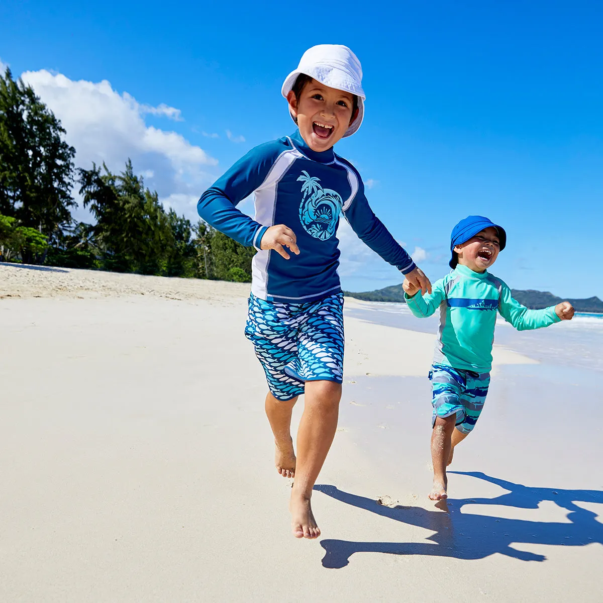 Boy's Long Sleeve Active Sun & Swim Shirt