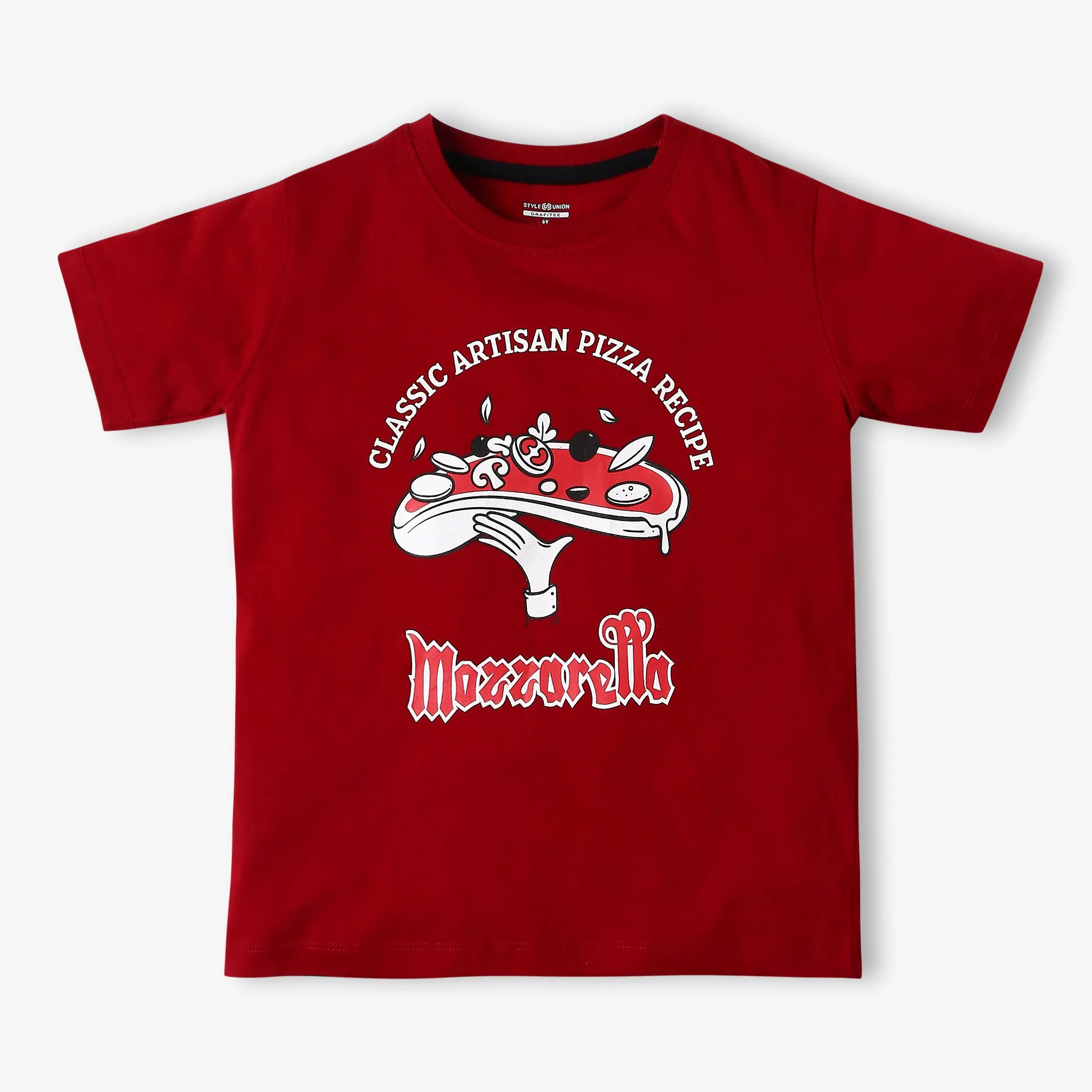 Boy's Regular Fit Graphic T-Shirt