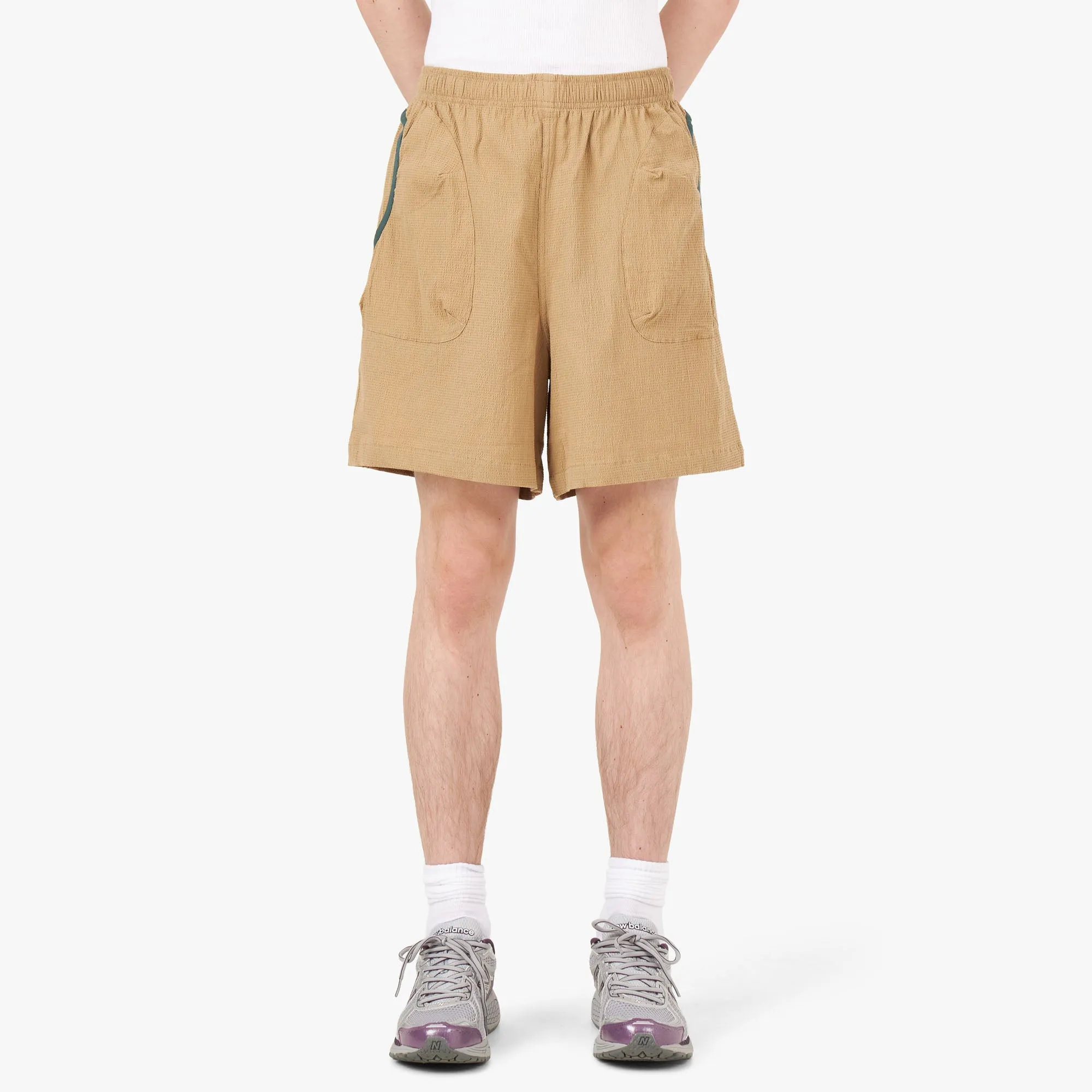 Brain Dead 3D Pocket Mountain Shorts / Nutmeg