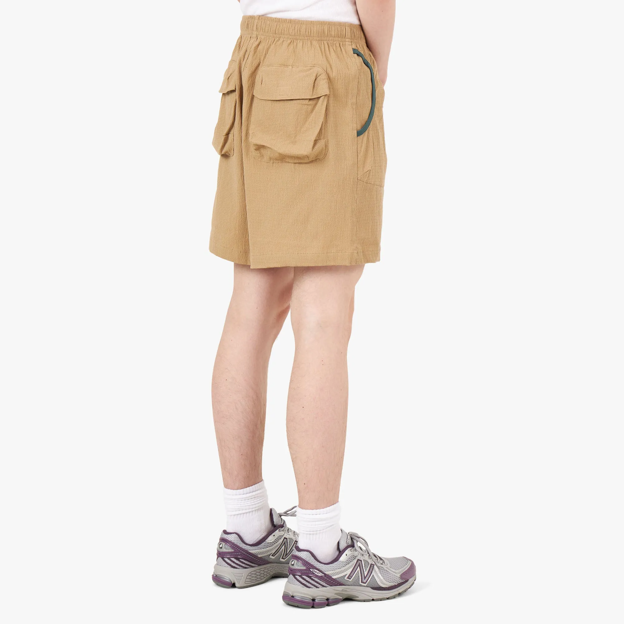 Brain Dead 3D Pocket Mountain Shorts / Nutmeg