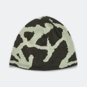 Burly Runningman Beanie - Oak Green