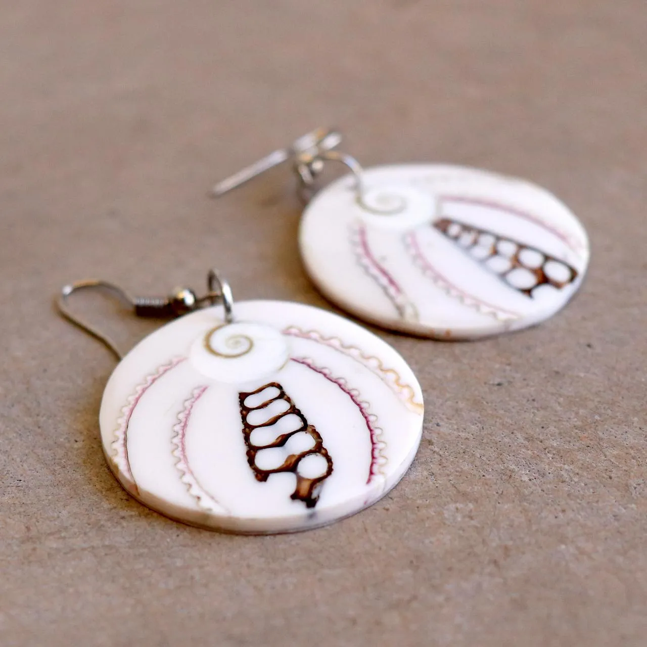 By The Sea Shore Earrings