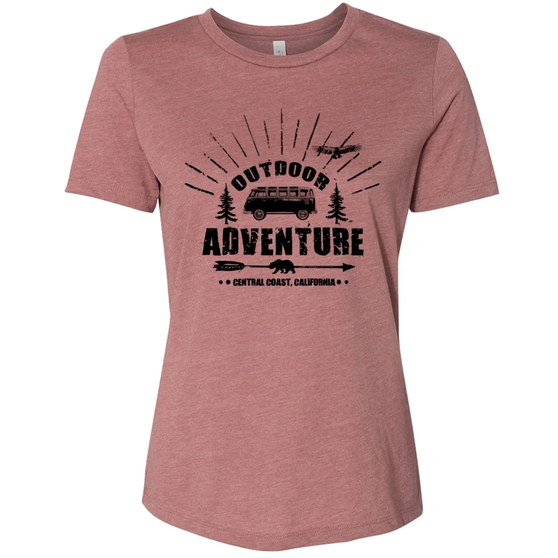 California Outdoor Adventure Women's Relaxed Jersey Tee