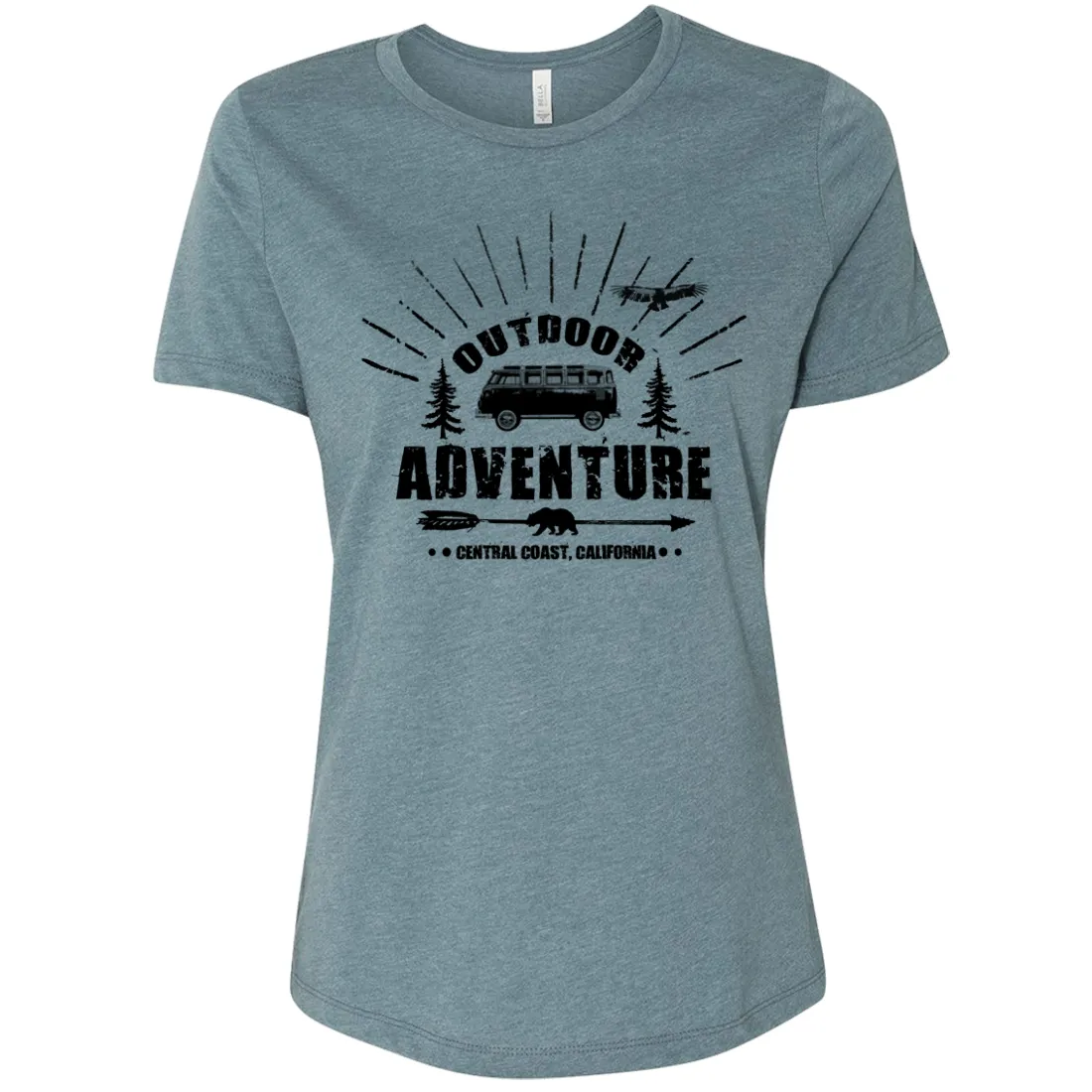 California Outdoor Adventure Women's Relaxed Jersey Tee