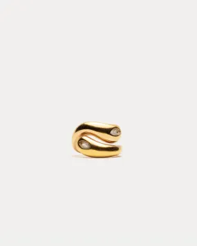 Cosimo Ring Crystal Gold