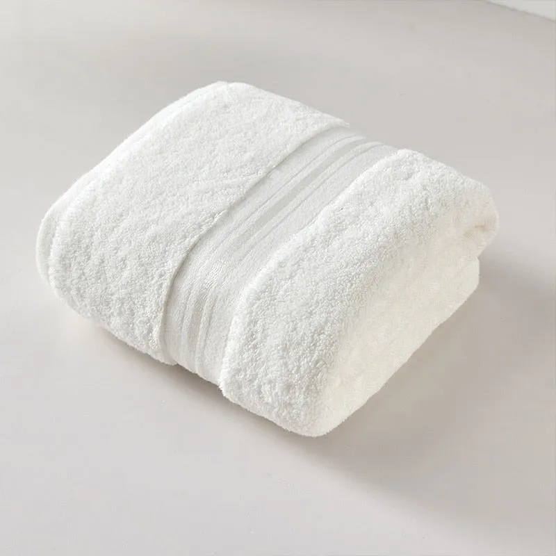 Egyptian Cotton Towel Set | Bath Towel and Face Towel | Luxury Bathroom Towels | Perfect for Travel and Sports