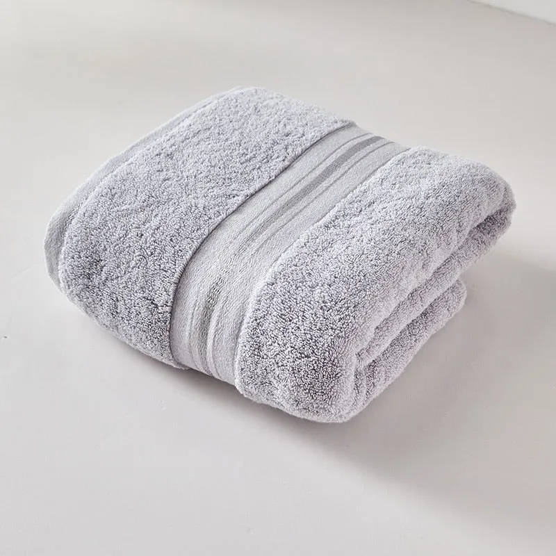 Egyptian Cotton Towel Set | Bath Towel and Face Towel | Luxury Bathroom Towels | Perfect for Travel and Sports