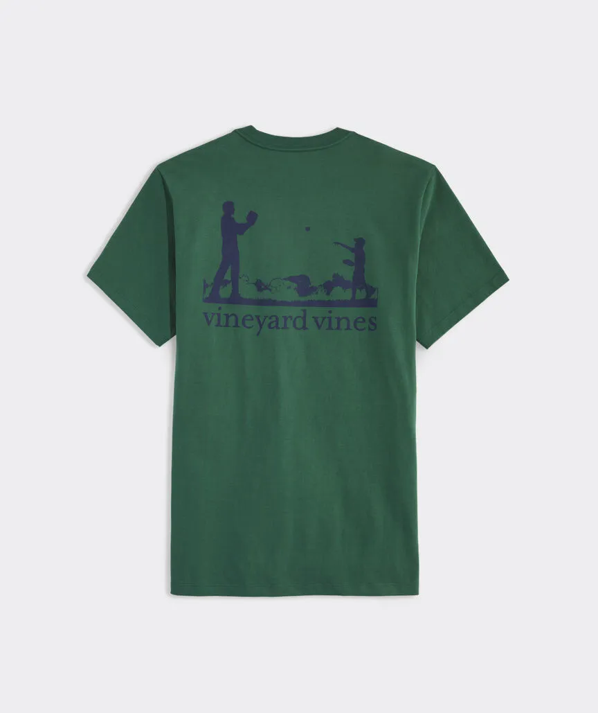 Father's Day Catch Short Sleeve Tee