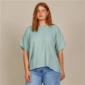 Isle of Mine Amelie Relaxed Top - Seafoam