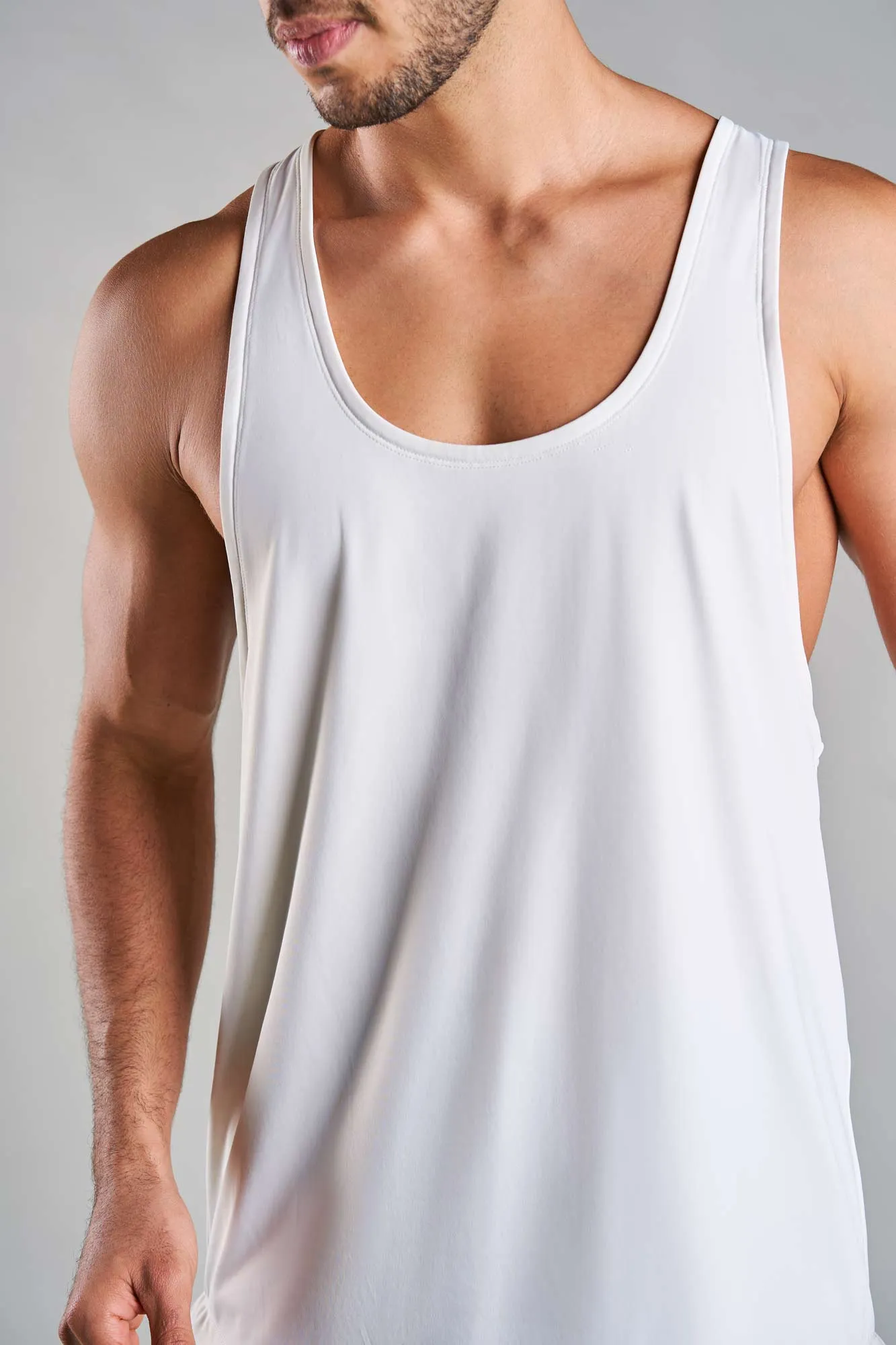 J025MI Recycled Nylon Gym Tank