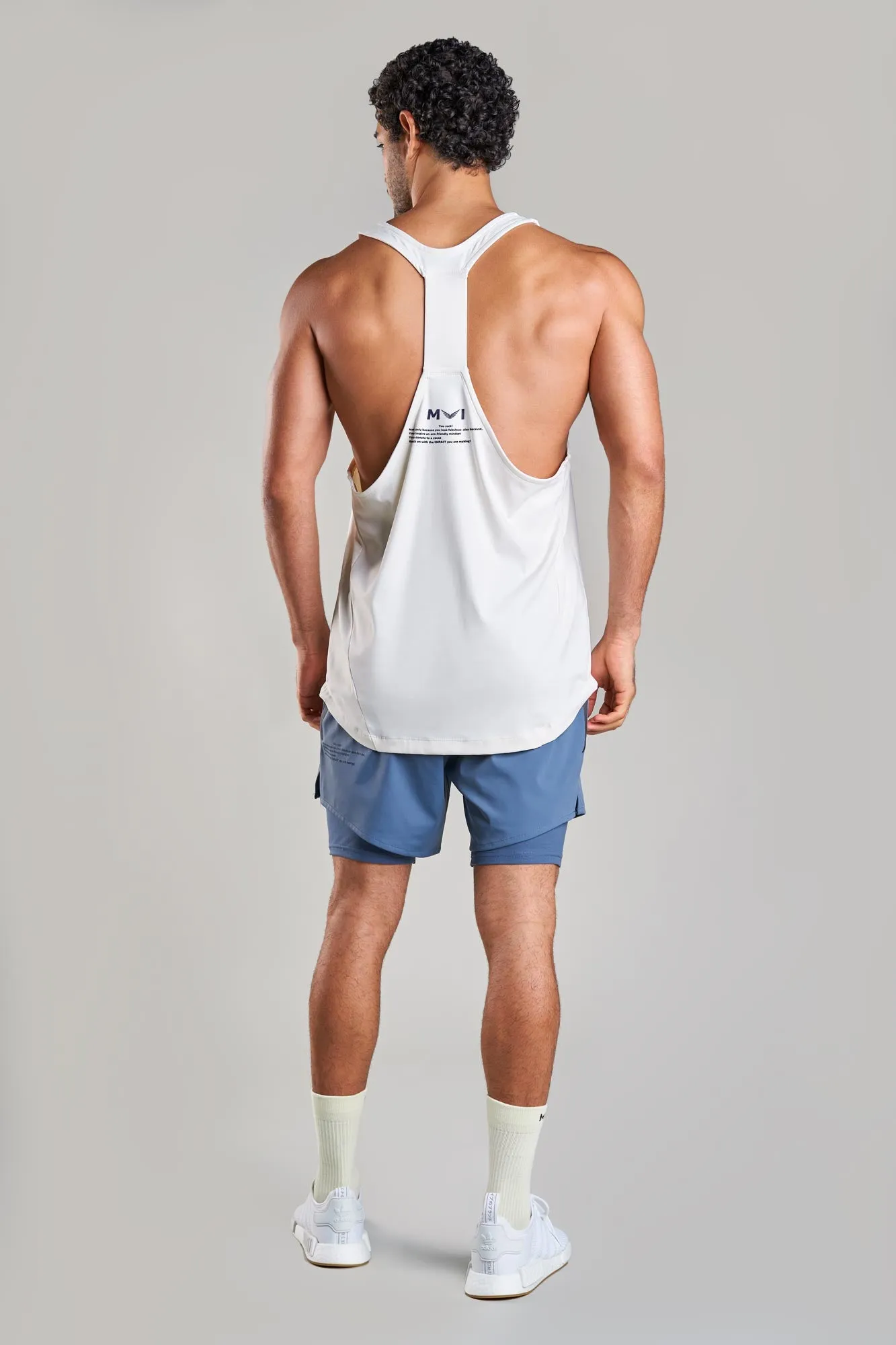 J025MI Recycled Nylon Gym Tank