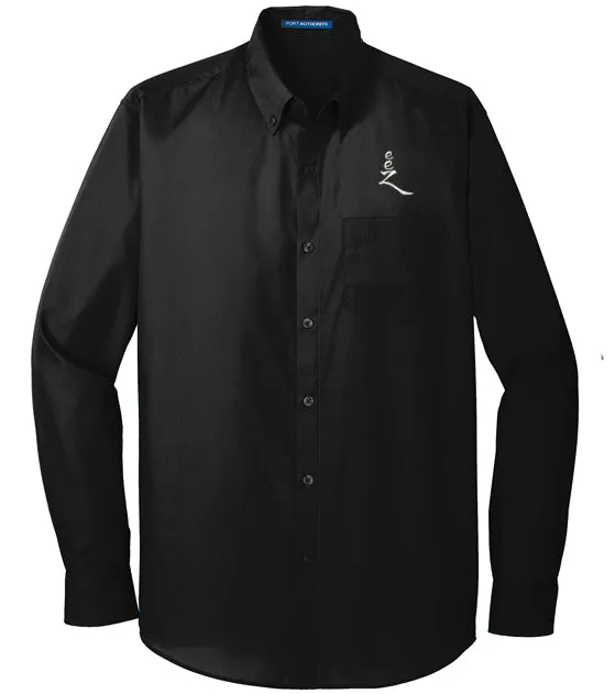 Long Sleeve Carefree Poplin Shirt