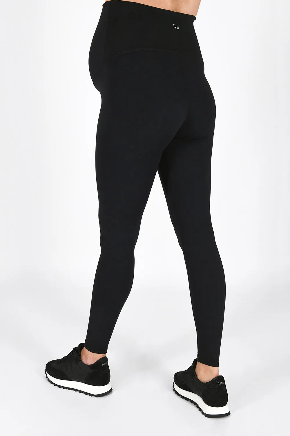 Maternity Revitalise Leggings - Midnight Black