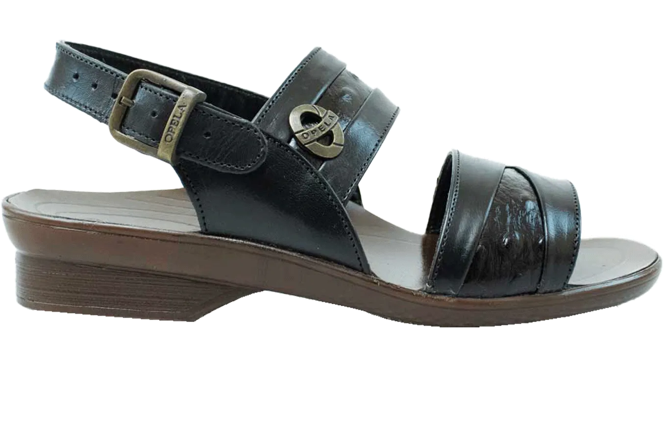 Opela O.strich Black Sandal