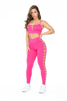 Pink Lolita Light Supplex Leggings