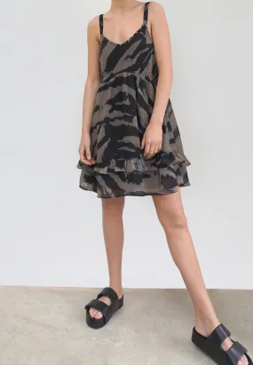 REFLECT DRESS ZEBRA