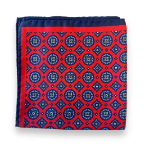 Ron Cornell Italian Silk Pocket Square_ 9962