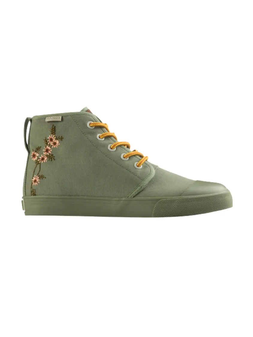 Sage Floral High Top