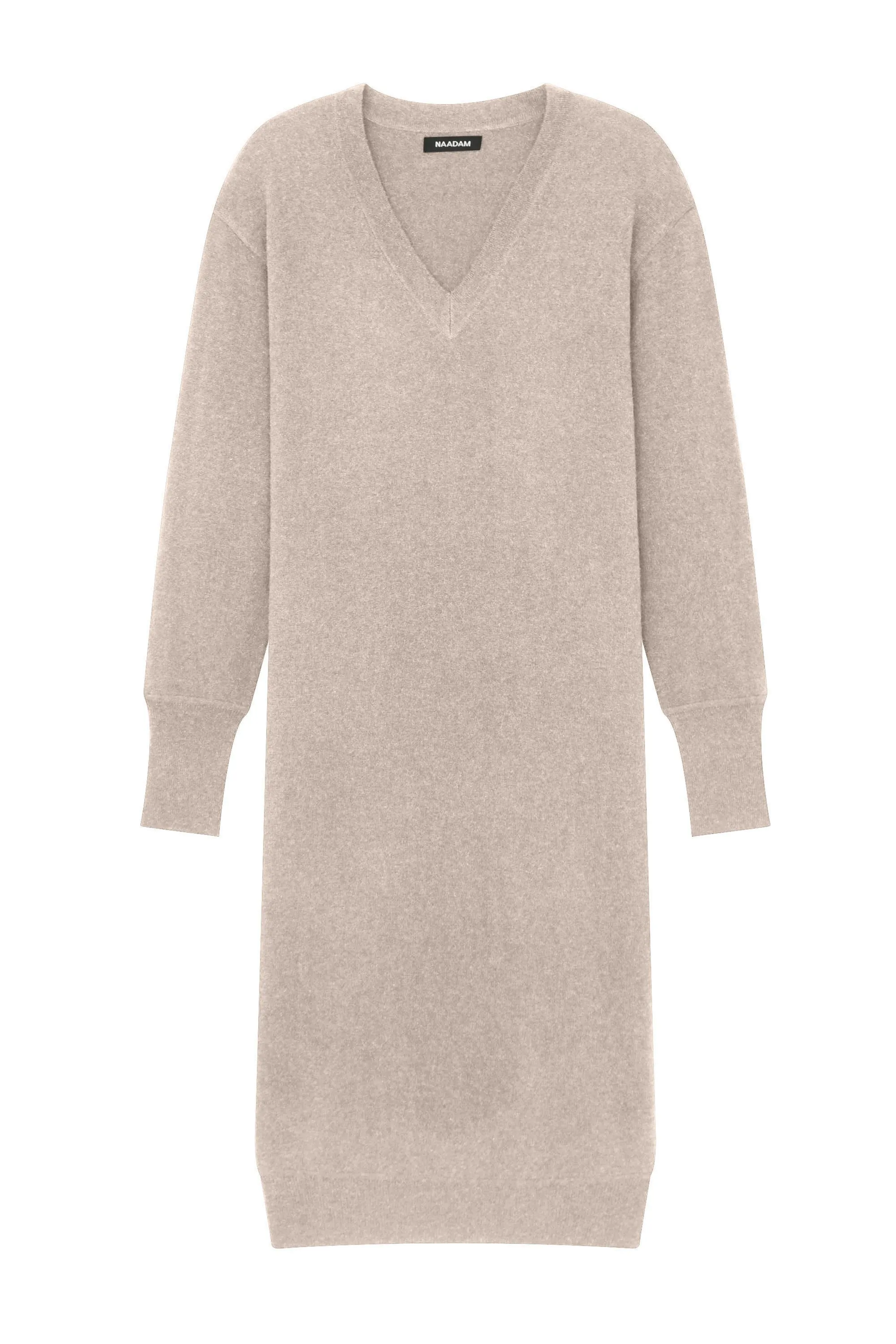 Signature Cashmere V-Neck Dress