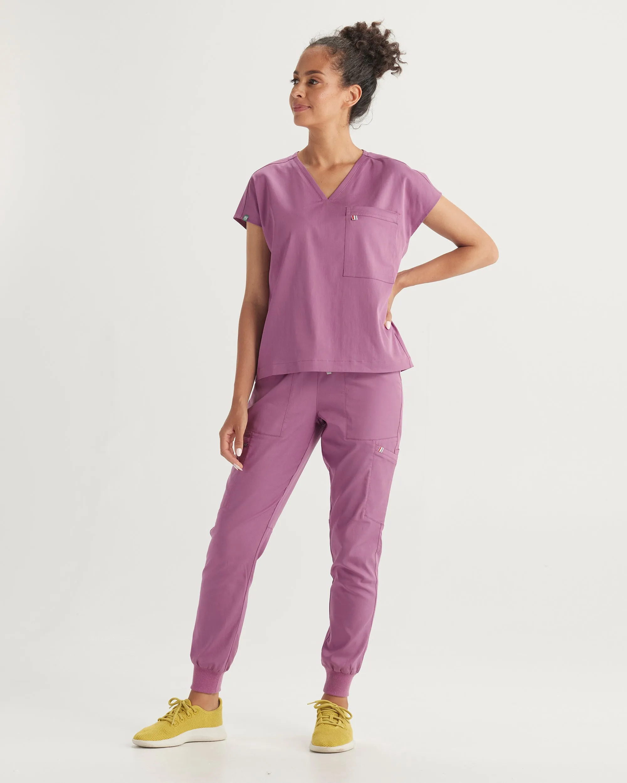 TENCEL™ Bell ‎ Relaxed Scrub Top