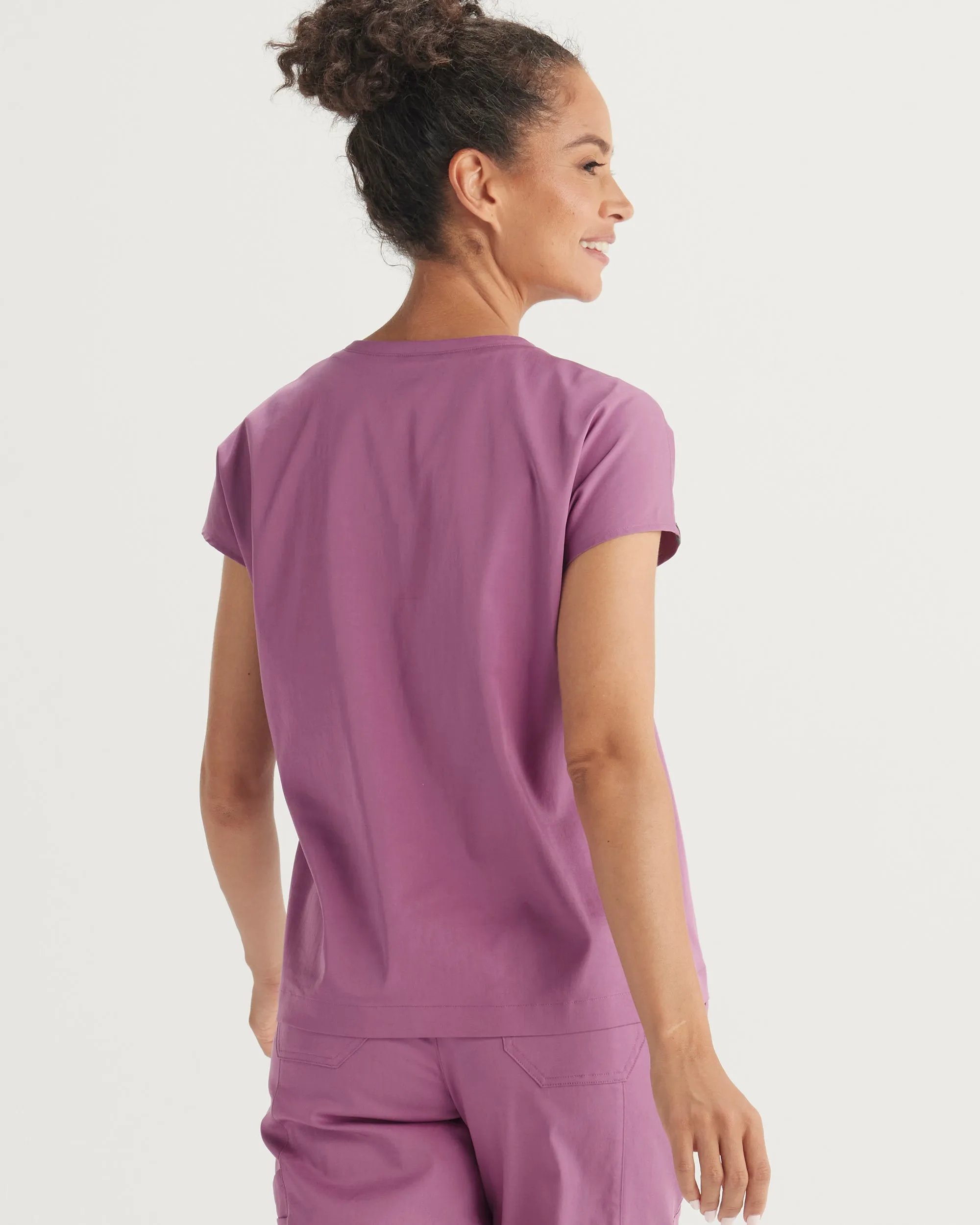 TENCEL™ Bell ‎ Relaxed Scrub Top