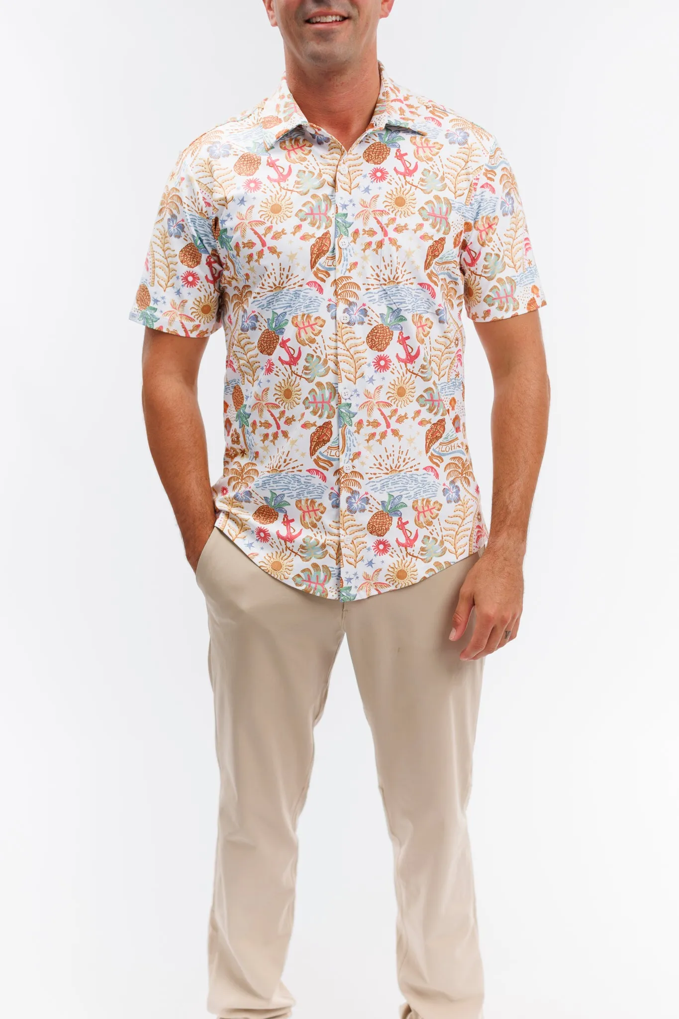 The Boatyard Button Down - Hawaiian Lover