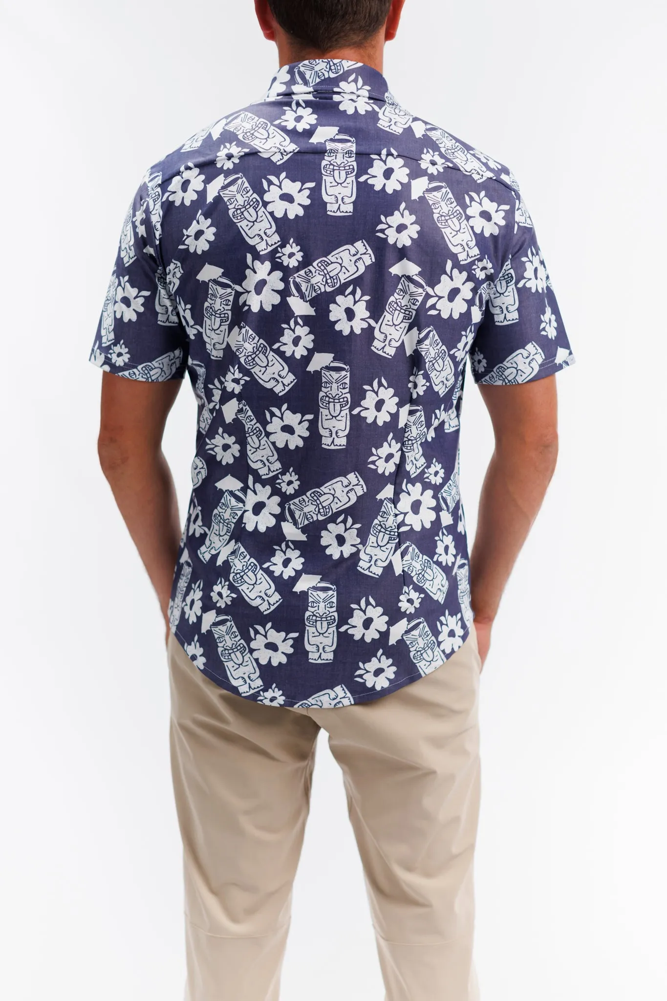 The Boatyard Button Down - Tiki Torched