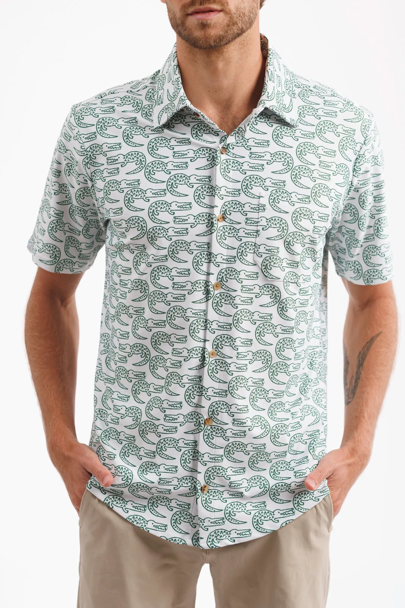 The Boatyard Button Down - Water Hazard